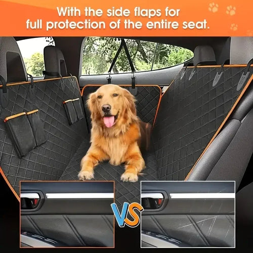 Dog Car Seat Cover for Pets 100% Waterproof Nonslip Durable Soft Back Seat Cover for Cars Truck