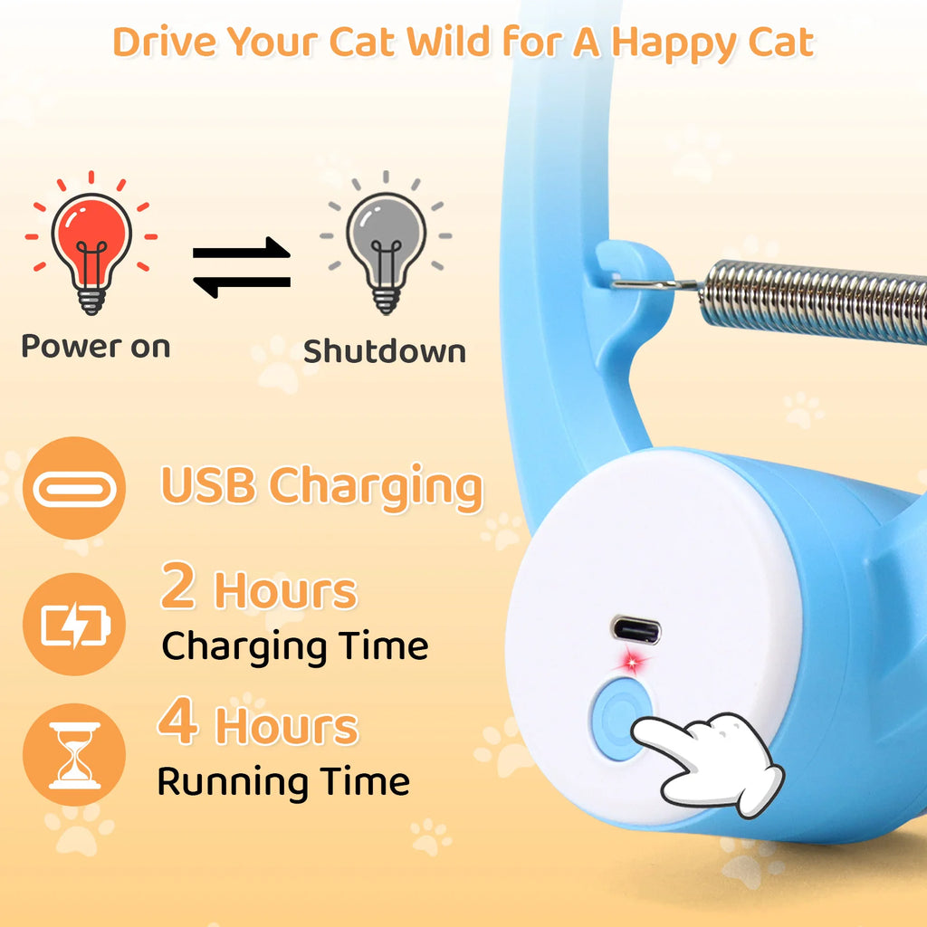Electric Automatic Cat Hanging Toy